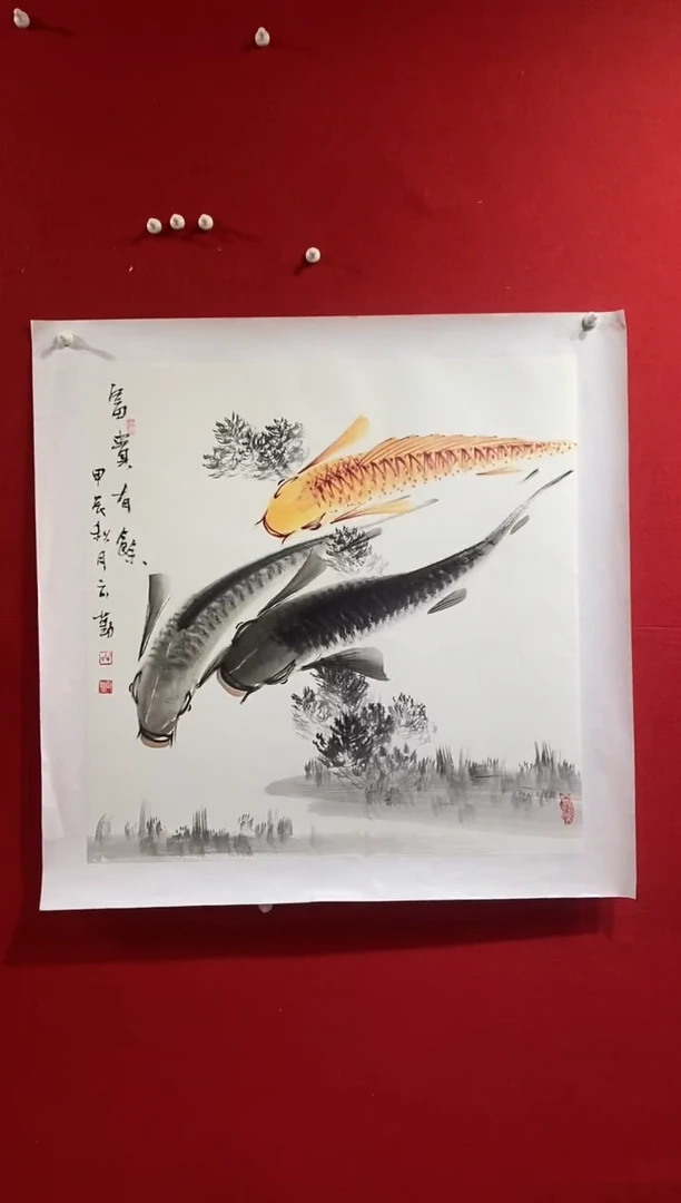 国画国画NYQ杰牛云勤老师作品