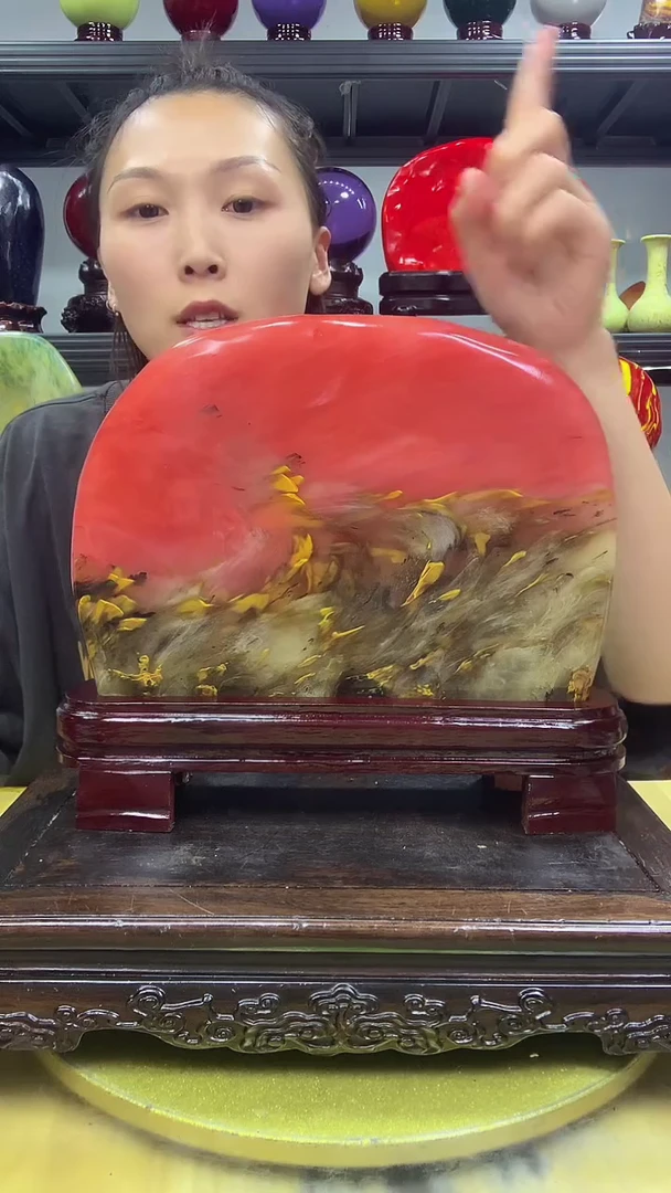 石材鸿运当头高档家居摆件办公室摆件