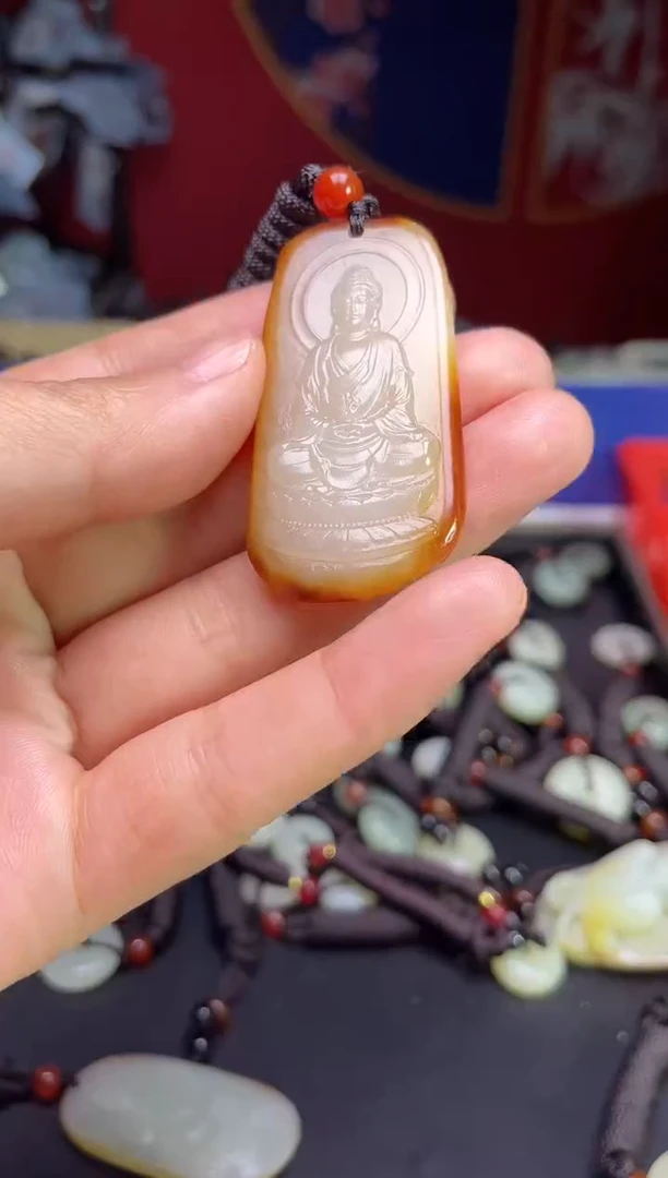 颈饰未镶嵌和田玉123
