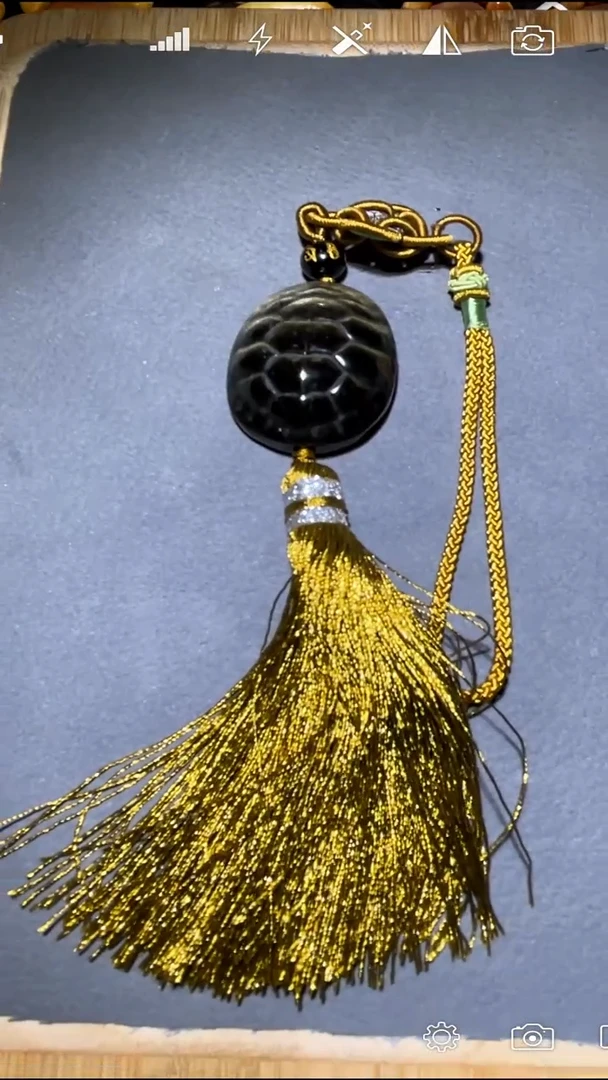 未镶嵌黑曜岩珠宝奇石DQ 金曜石 富甲天下 包挂/车挂