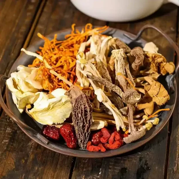 [甄选好物]菌菇包当季无熏硫鹿茸菇红枣虫草特产炖鸡汤包50g