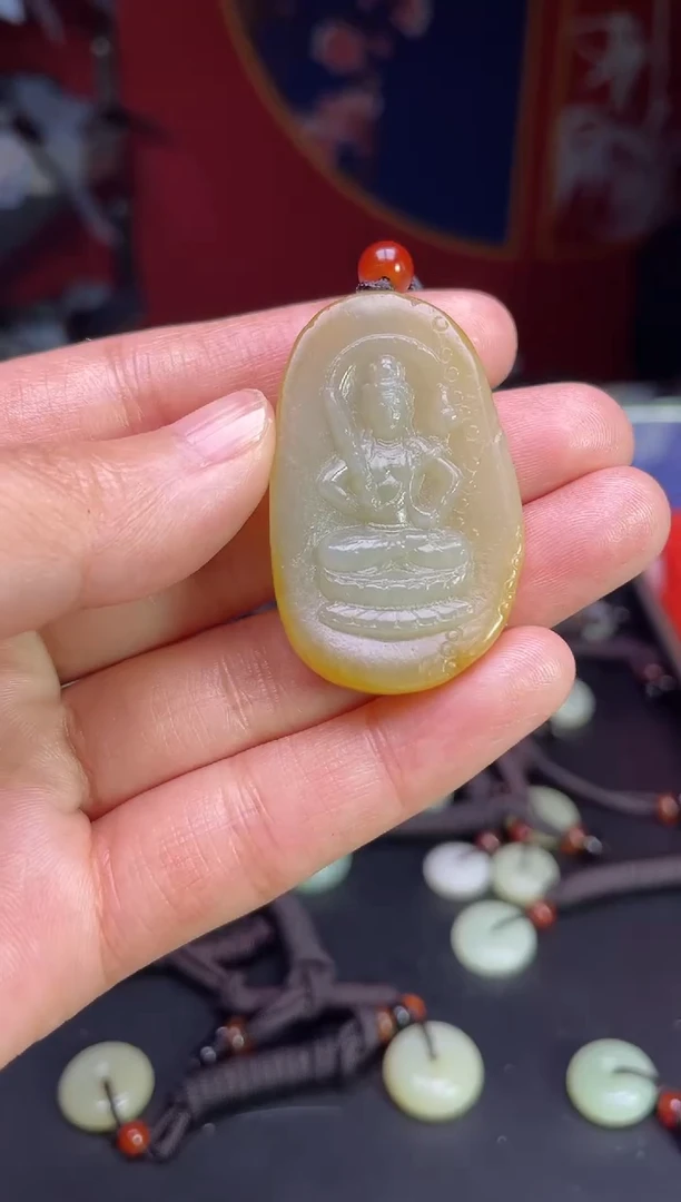 颈饰未镶嵌和田玉1