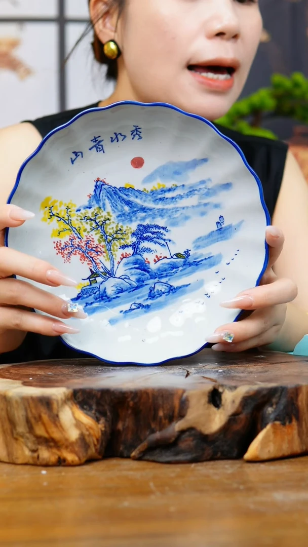 其他002老陶泥盘子