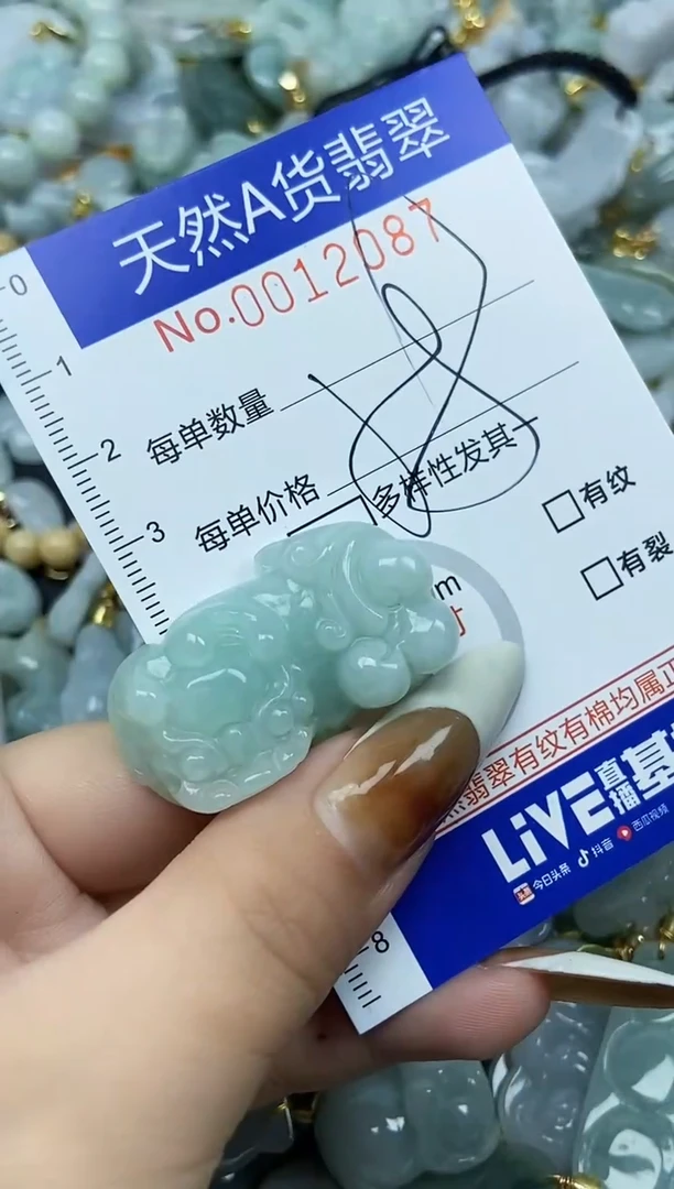 【闪购商品】翡翠颈饰未镶嵌天然A货翡翠