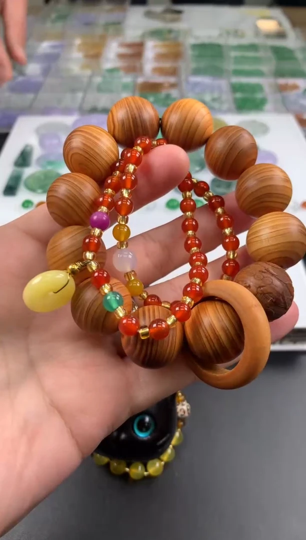 【闪购商品】玛瑙/玉髓手链未镶嵌手串