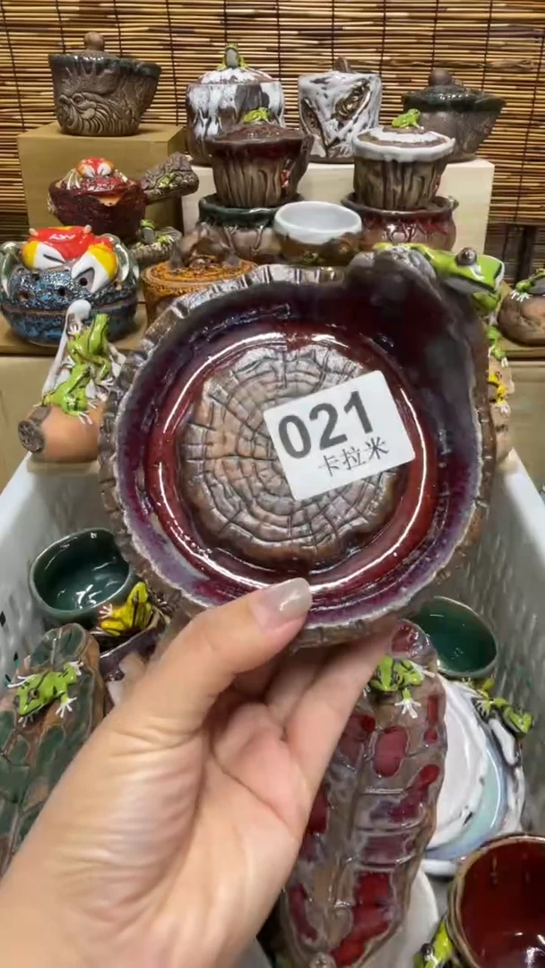 用****9021精美粗陶手工柴烧