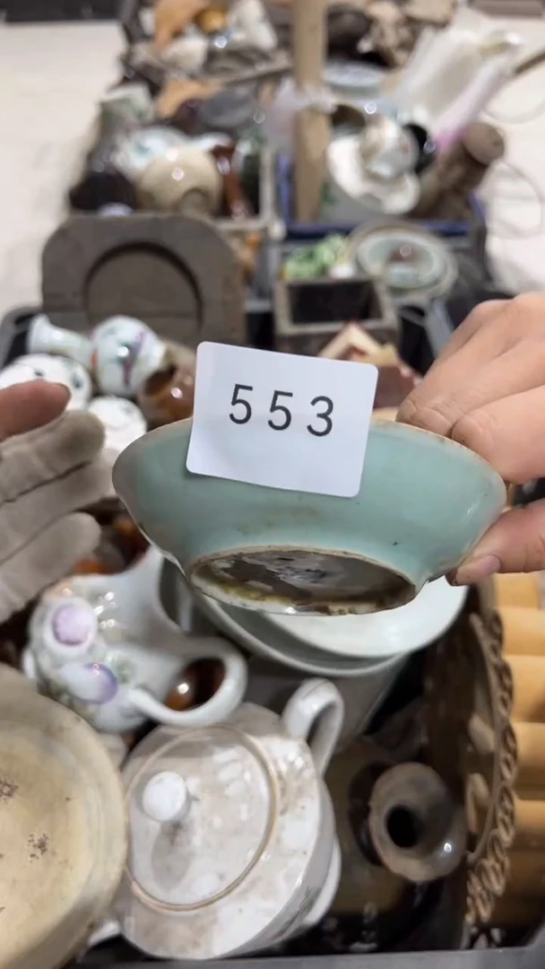 陶瓷二*子工艺品摆件553