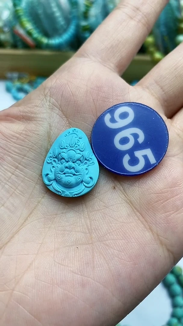 【闪购商品】绿松石雕刻件未镶嵌965