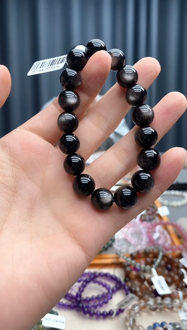 水晶手链未镶嵌银耀