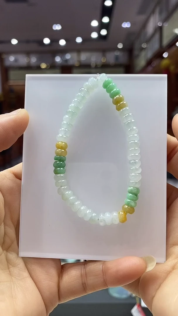 未镶嵌手串翡翠手串6+