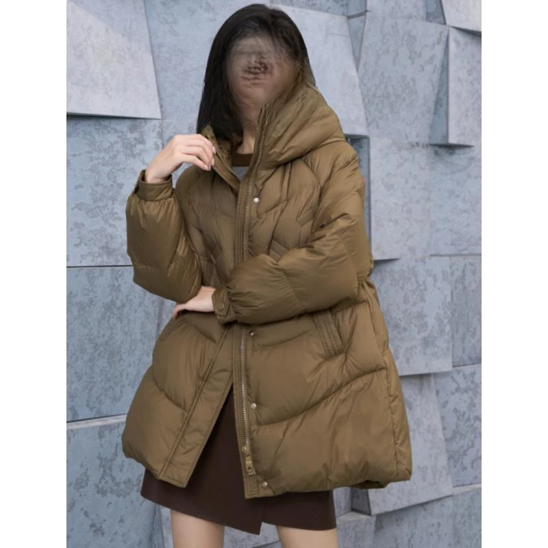 时尚休闲运动连帽保暖加厚羽绒服YMT7352879