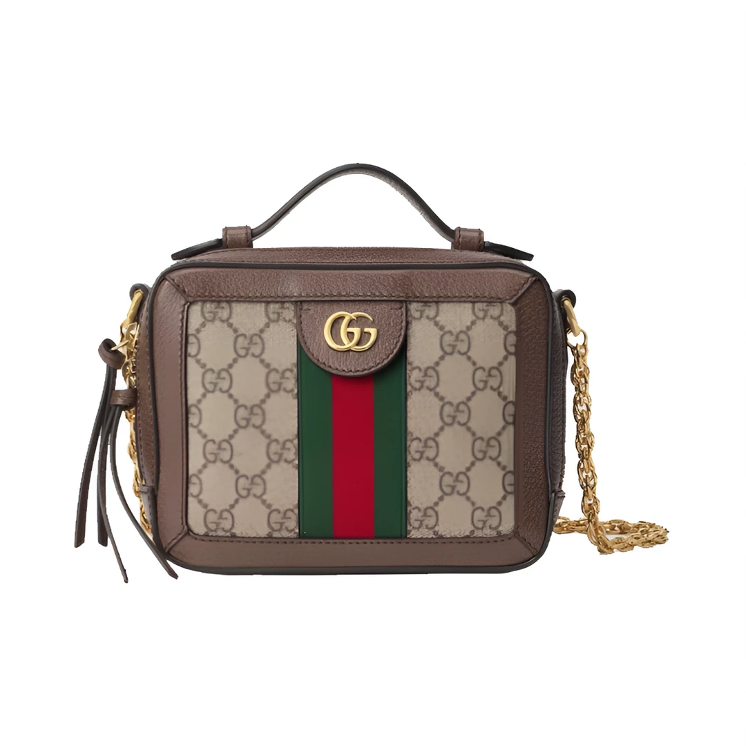 99新 GUCCI/古驰  云朵奢品/GUCCI相机盒子包mini/98新