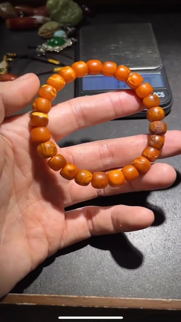 手串蜜蜡未镶嵌pz1213-55