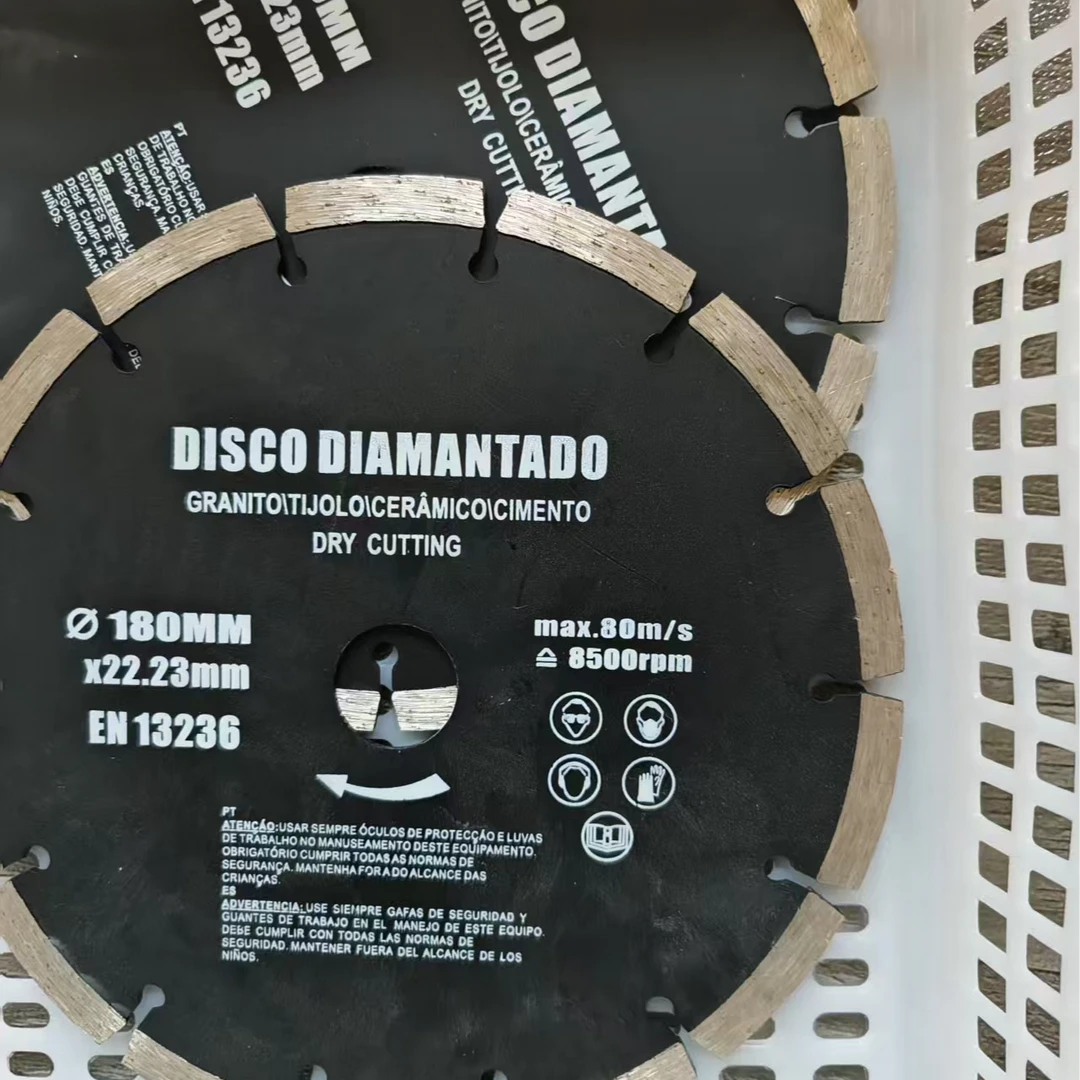 五金工具混凝土马路切割片锯片2片180*22.23MM