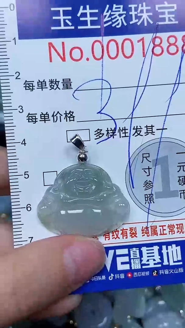 【闪购商品】翡翠颈饰未镶嵌闪购00001888