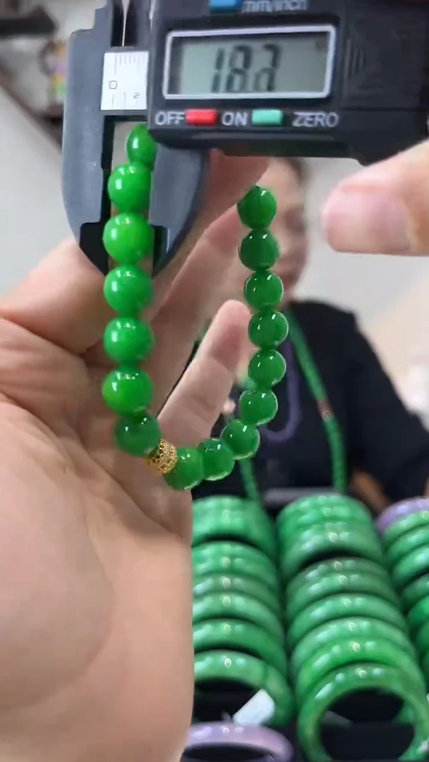 【闪购商品】翡翠手链未镶嵌闪61 手串