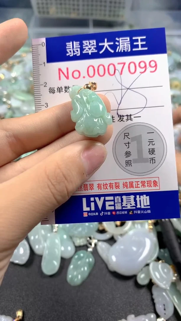颈饰未镶嵌翡翠7099