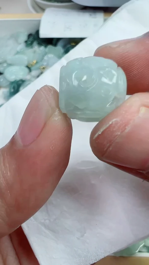 散珠翡翠271号，A货翡翠