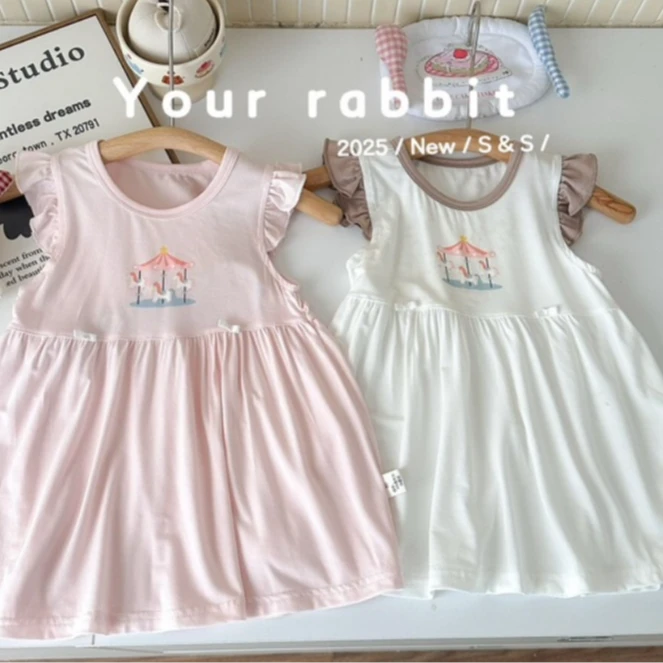 玥兔卡通儿童裙子10