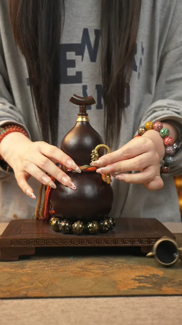 429大漆一物一拍记葫堂出品[不带手串】