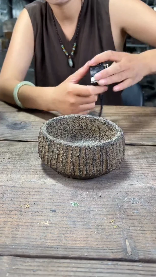 陶土【火山泥】小石钵
