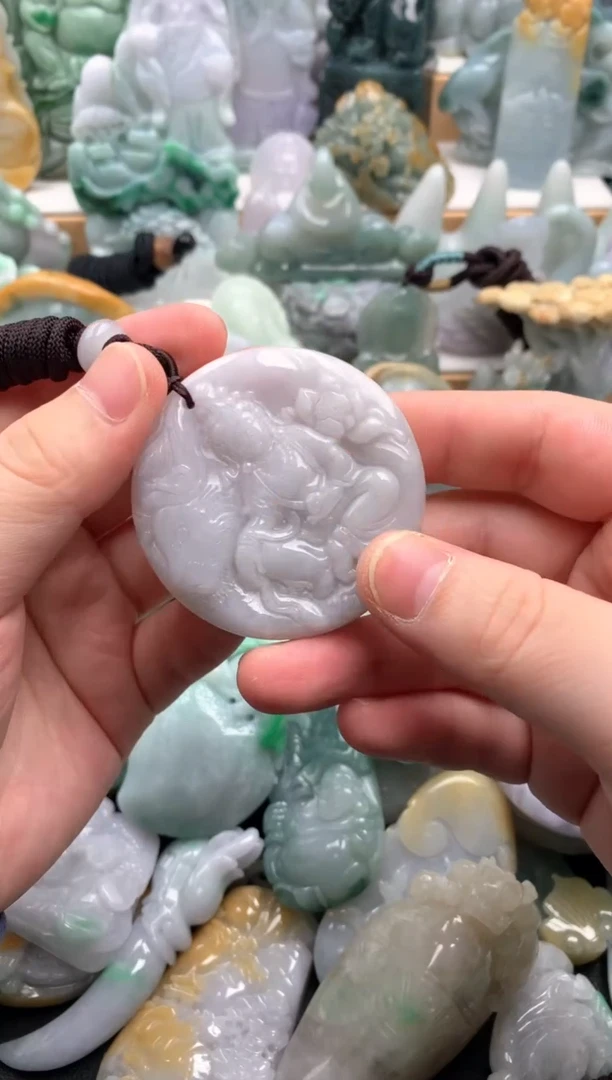 吊坠(不含链)未镶嵌翡翠1