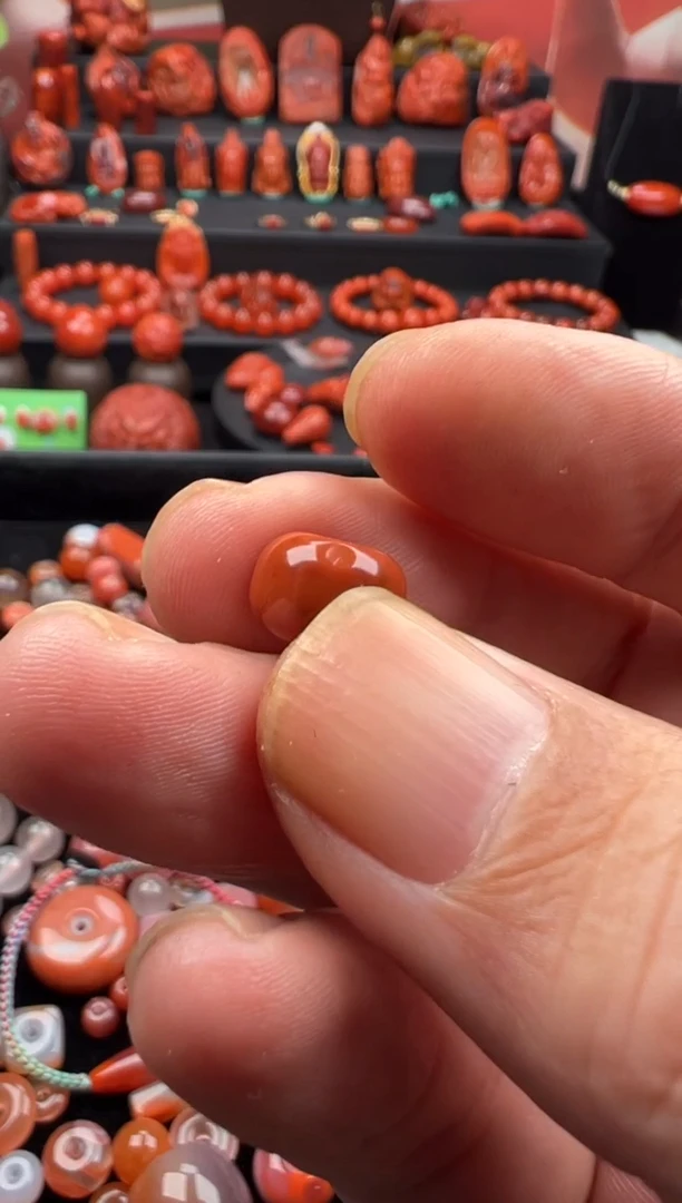 未镶嵌单珠南红玛瑙多*单珠