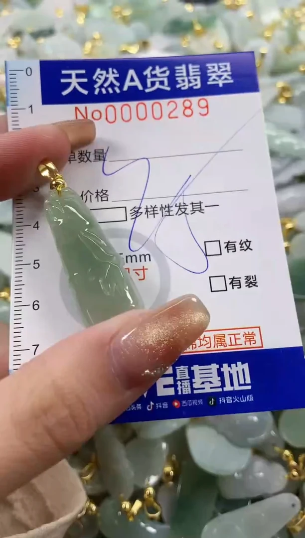 颈饰未镶嵌翡翠天然A货翡翠