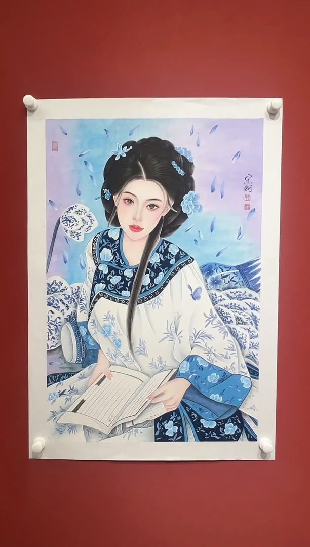 国画宋轲-4.8平尺-国画作品