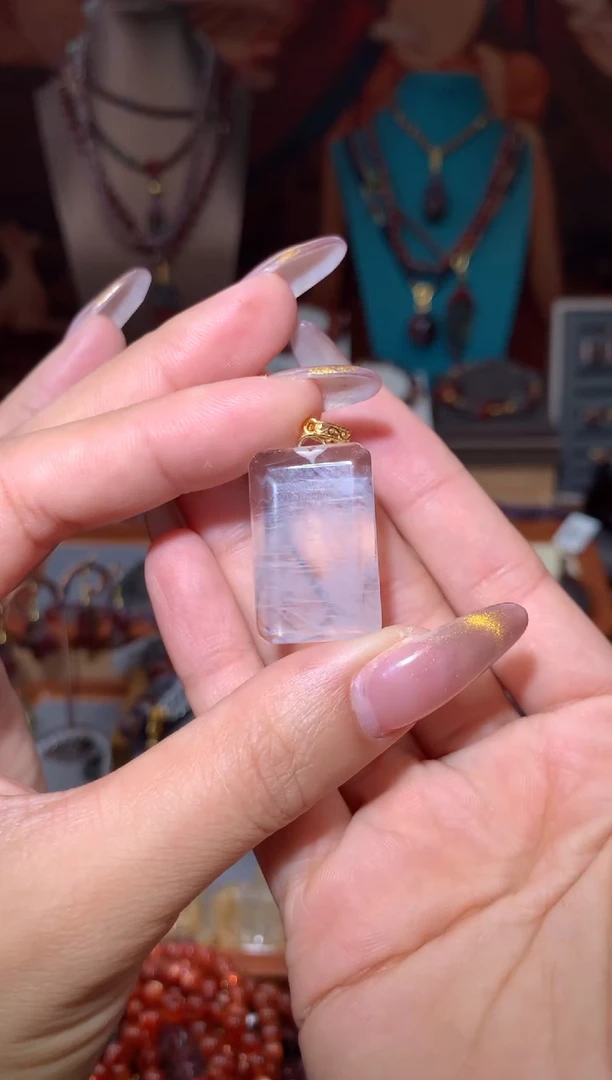 未镶嵌珠宝半成品水晶蓝针无事牌小号多样性发其1