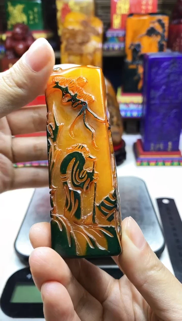 寿山石印石纯天然篆刻石料