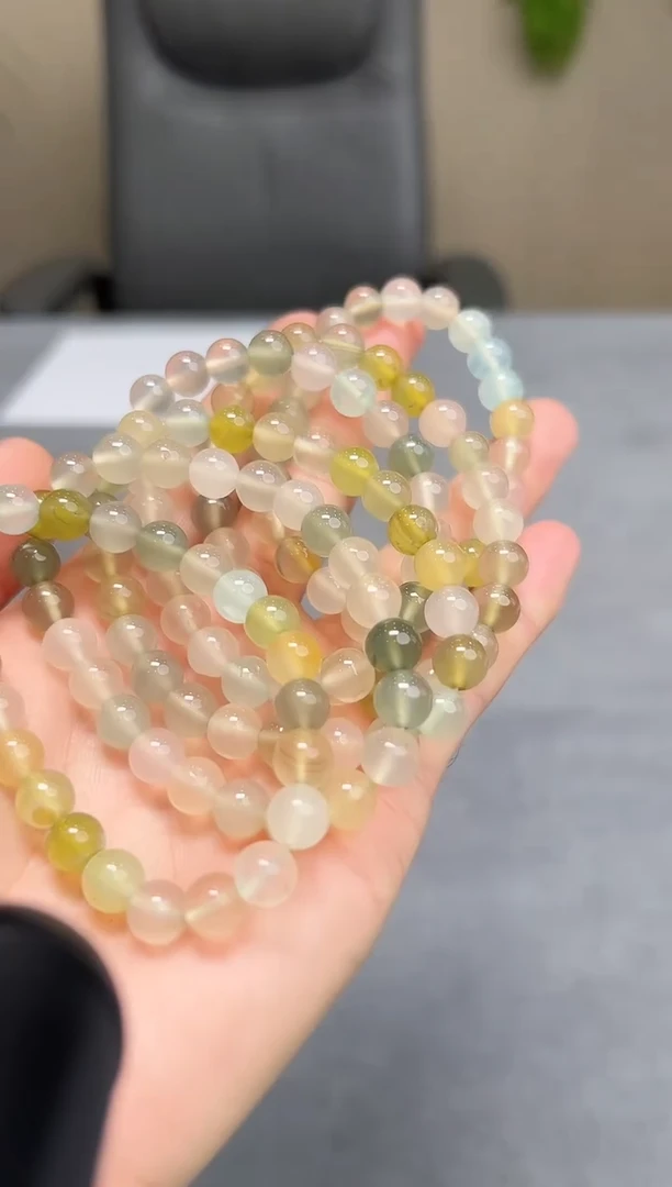 未镶嵌颈饰玛瑙/玉髓手串多样性发一