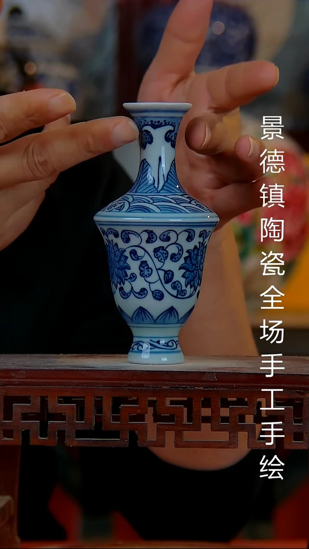 摆件景德镇陶瓷 全场手工手绘