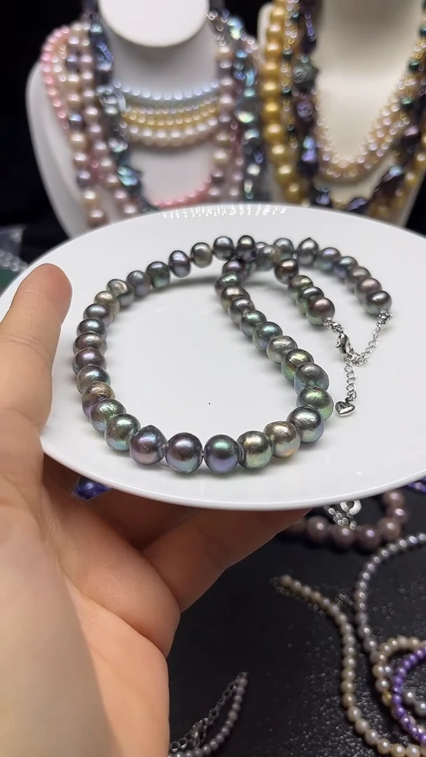 淡水珍珠未镶嵌颈饰多人