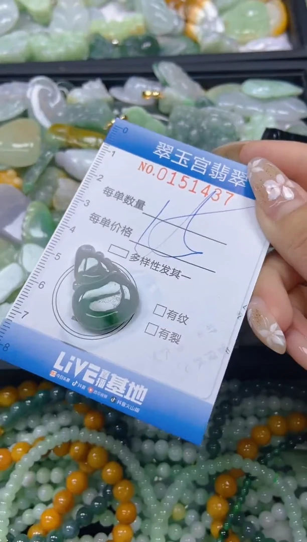 翡翠未镶嵌颈饰闪购0151437
