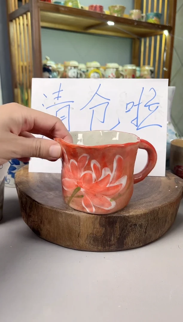 【闪购商品】瓷片景德镇手绘高温釉下彩