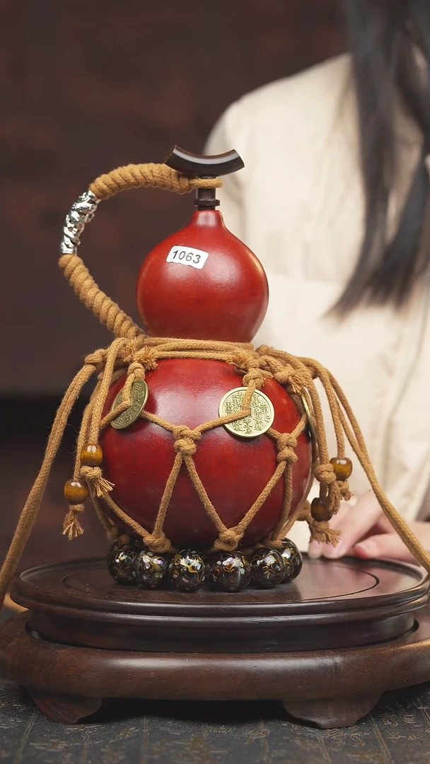 【闪购商品】1063号大漆葫芦一物一图