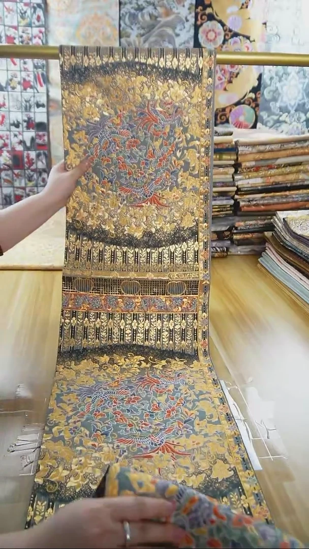 【闪购商品】织绣49 六通凤凰唐草宝相花特价