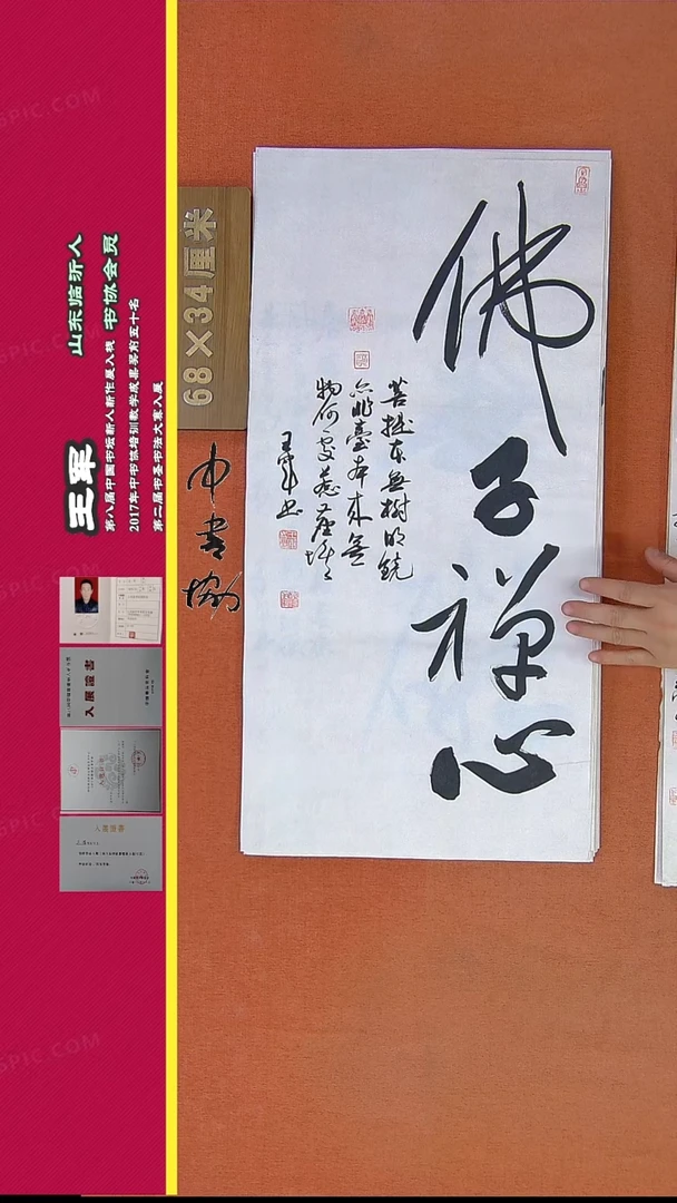 【闪购商品】书法378王军书法精品作品