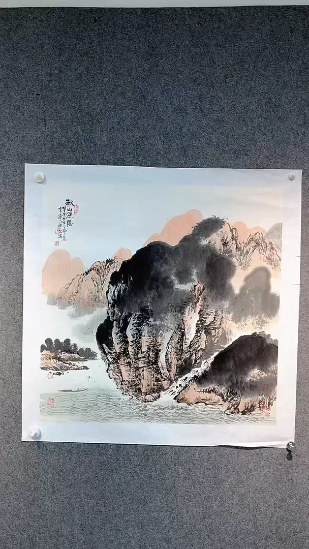 国画武际新老师70斗方