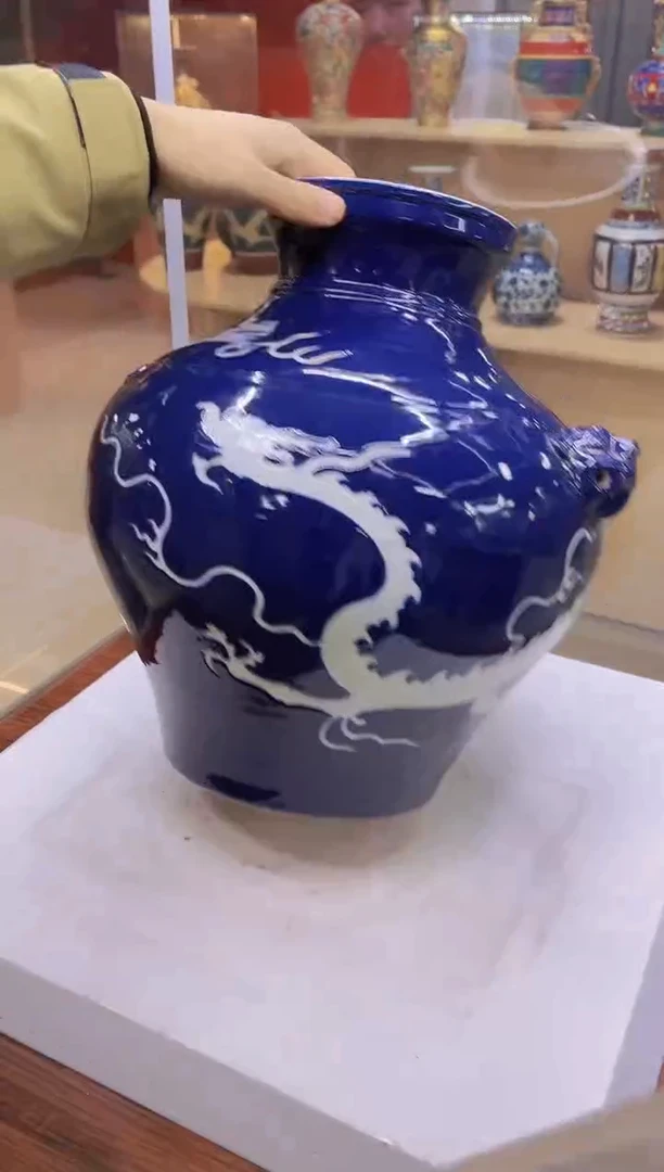 摆件陶瓷景德镇陶瓷流水81