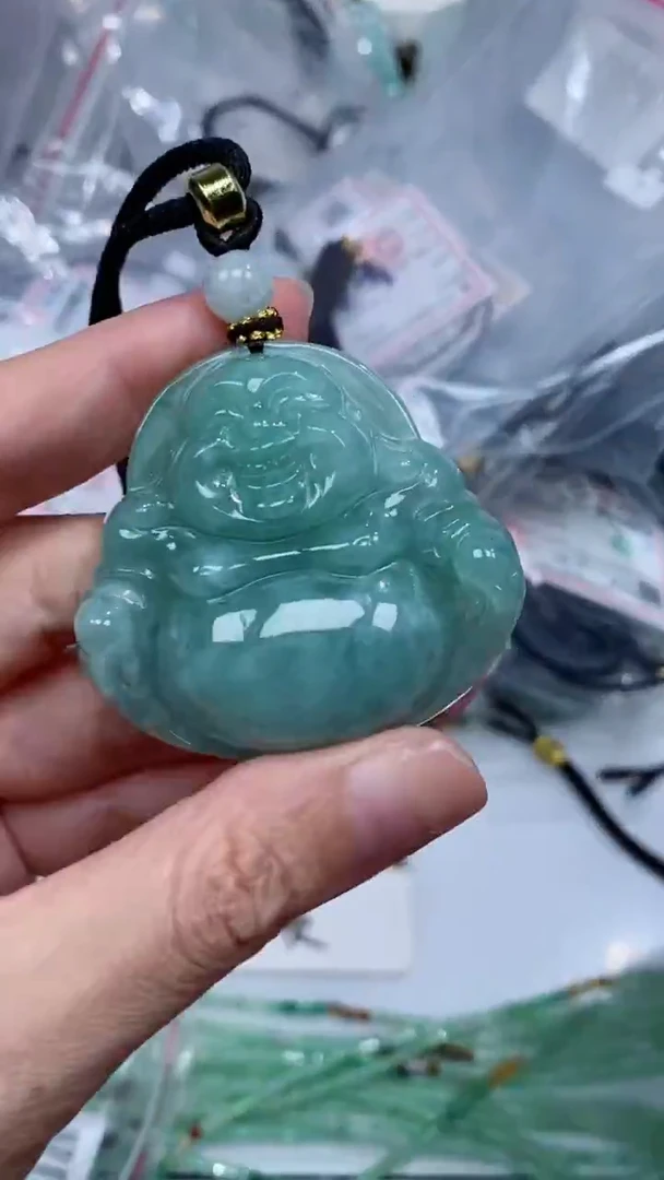 颈饰未镶嵌翡翠吊坠