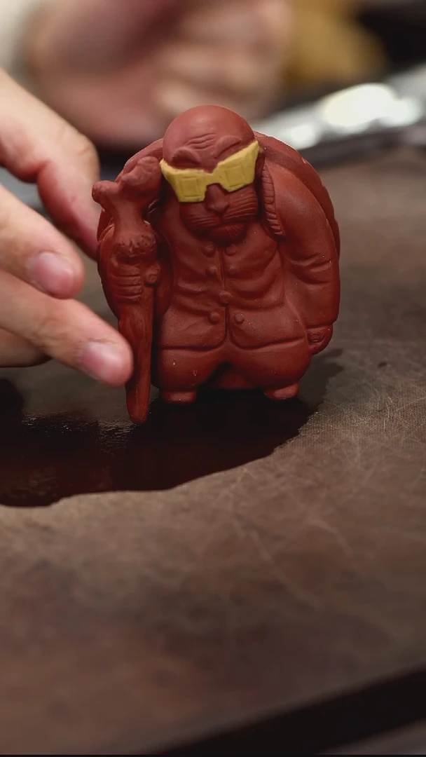 紫砂茶宠紫砂龟仙人