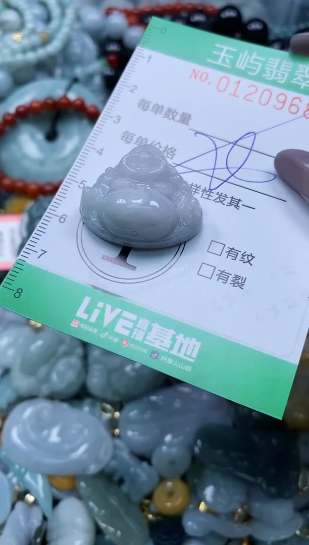 翡翠未镶嵌颈饰闪购0120968多样性发其一