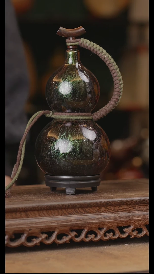 30精品天然大漆酒葫芦一物一拍~