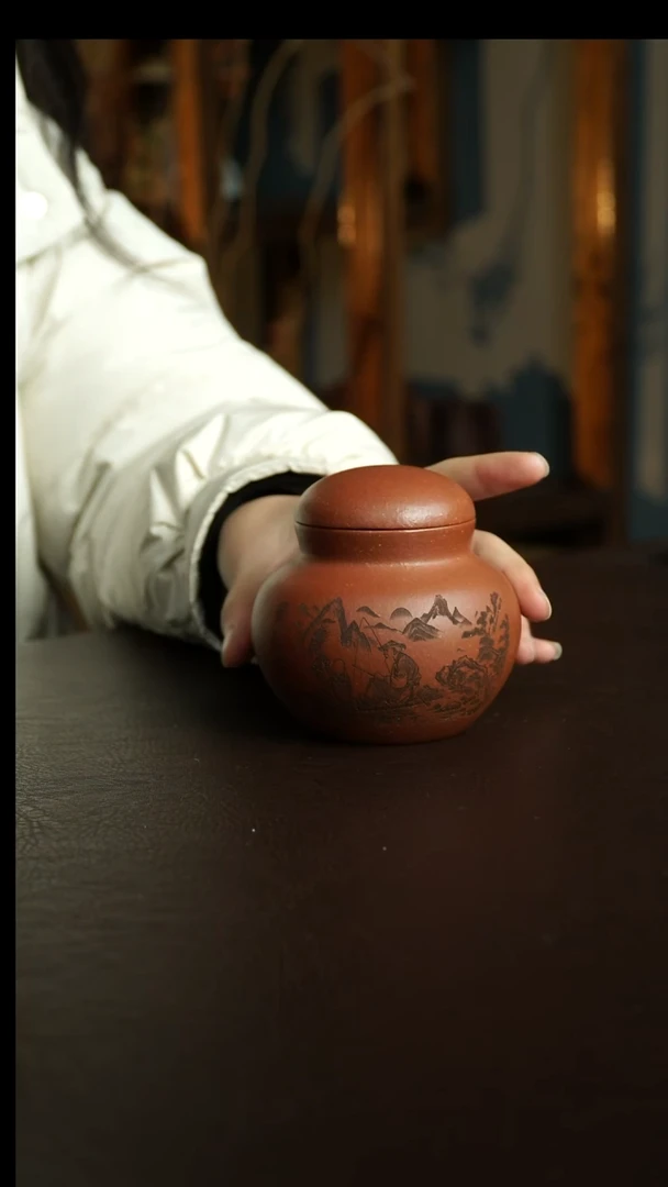 茶杯紫砂66号  宜兴紫砂原矿作品