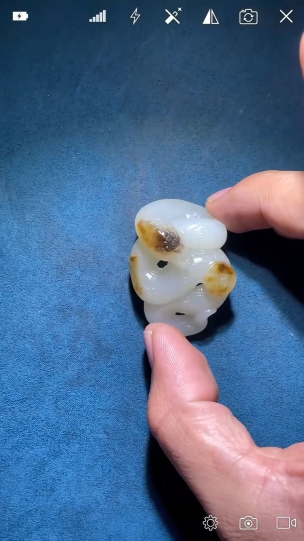 未镶嵌和田玉把件YX 富贵缠身 把件