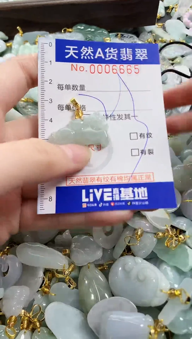 颈饰未镶嵌翡翠天然A货翡翠