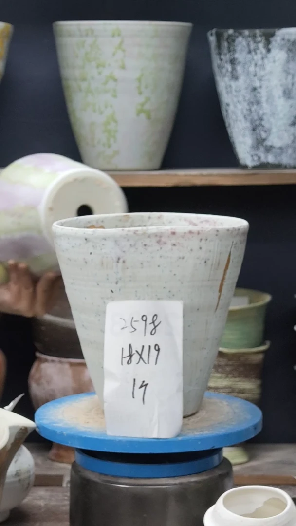 江西景德镇花盆微瑕2598