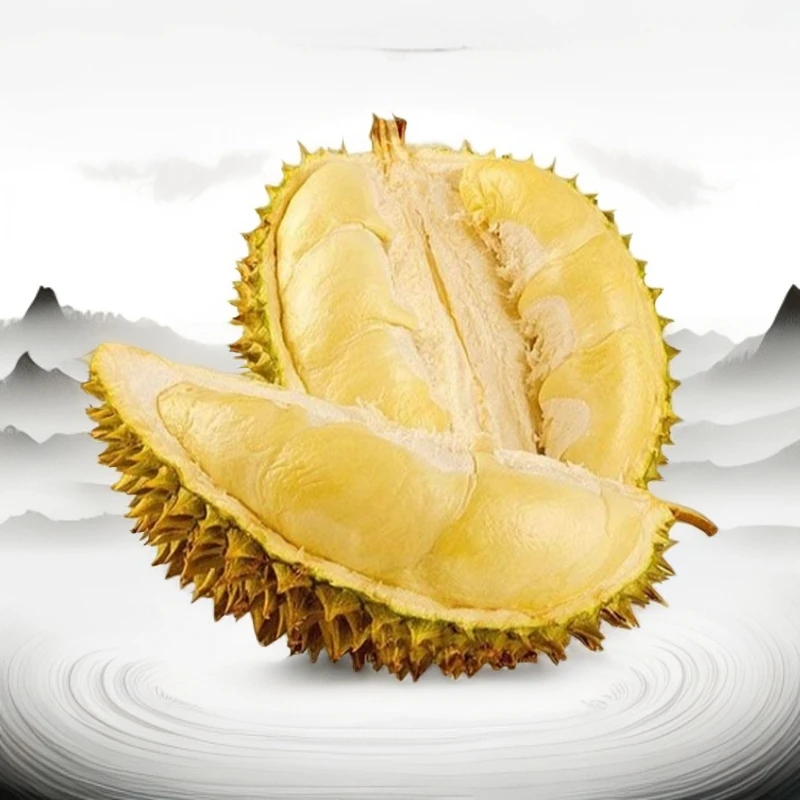泰国新鲜金枕榴莲A级果 肉多核小500g榴莲同城送金枕泰国